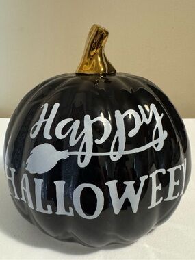 Rite Aid Halloween Ceramic Pumpkin Decor